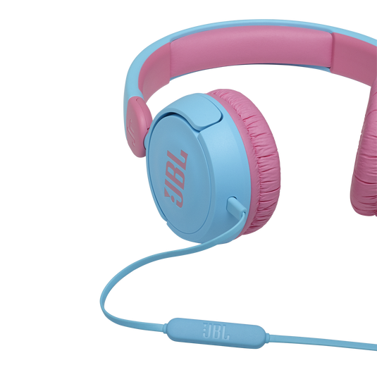 JBL Jr310 - Blue - Kids on-ear Headphones - Detailshot 2 image number null
